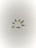 Golden Prehnite Spike Bracelet
